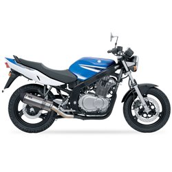 SUZUKI GS 500 F 04-10 (BK) SOVE SLIP ON - HEXOVAL XTREM EVOLUTION