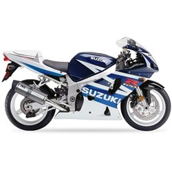 SUZUKI GSX 600 R 01-05 (BG) SOVE SLIP ON - HEXOVAL XTREM EVOLUTION