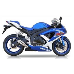 SUZUKI GSX 600 R 08-10 (CV1) L2X SLIP ON - DUAL HYPERLOW