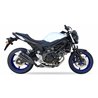 SUZUKI SV 650 X 16-21 (WCX1) L3XB SLIP ON - DUAL HYPERLOW BLACK XL