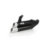 SUZUKI GSR 750 11-16 (C5) L3XB SLIP ON - DUAL HYPERLOW BLACK XL