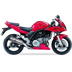 SUZUKI SV1000S - SV1000N 03-05 (BX) SOVE SLIP ON (LEFT MUFFLER) - HEXOVAL XTREM EVOLUTION