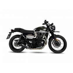 TRIUMPH STREET SCRAMBLER 900 17-20 RB FULL SYSTEM - RACE XTREM BLACK
