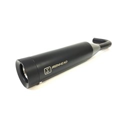 TRIUMPH BOBBER 17-20 HC1-3SB SLIP ON (LEFT MUFFLER) - IRONHEAD ROUND BLACK