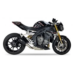 TRIUMPH SPEED TRIPLE 1200 RS 2021 (PB01)  RB SLIP ON - RACE XTREM BLACK