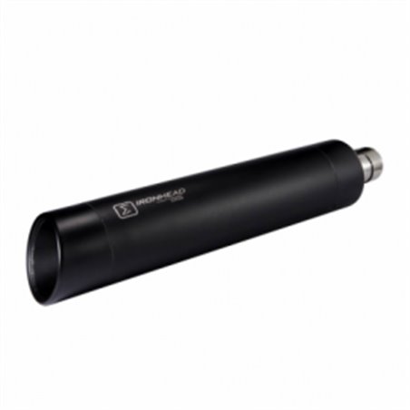 VICTORY VEGAS - HAMMER 06-16 HC1-2B SLIP ON (UPPER MUFFLER) - IRONHEAD ROUND BLACK