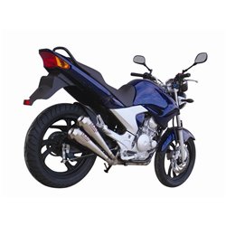 YAMAHA YBR 250 12-13 2-CON FULL SYSTEM - DUAL CONICAL STYLE