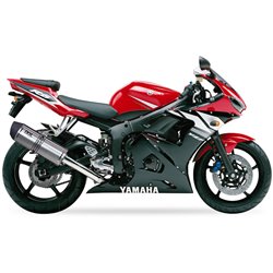 YAMAHA YZF 600 R-6 03-08 (RJ05) SOVE SLIP ON - HEXOVAL XTREM EVOLUTION