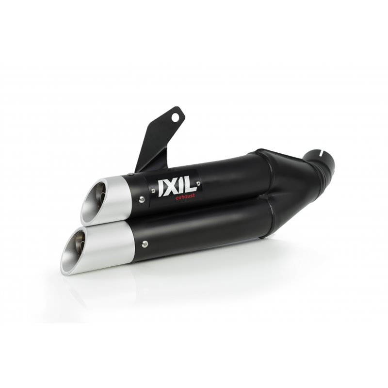 YAMAHA MT-07 14-16 (RM04) L3XB FULL SYSTEM - DUAL HYPERLOW BLACK XL