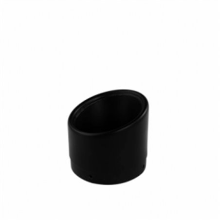 zz ACCESORIES IRONHEAD END CAPS CAP SLASHED END CAP (BLACK)