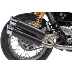 zz ACCESORIES IRONHEAD END CAPS CAP SLASHED END CAP (CHROME)