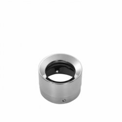 zz ACCESORIES IRONHEAD END CAPS CAP SHORT GUN END CAP (CHROME)