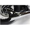 zz ACCESORIES IRONHEAD END CAPS CAP FISHTAIL END CAP (CHROME)