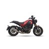 BENELLI LEONCINO 500 17-21 (P18) RB SLIP ON - RACE XTREM BLACK