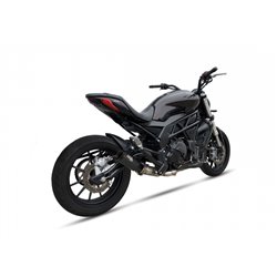 BENELLI BN 502 C 19-21 (PC36) RB SLIP ON - RACE XTREM BLACK