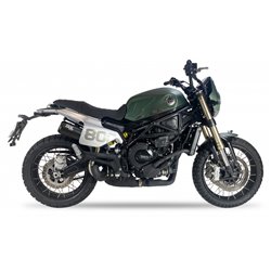 BENELLI LEONCINO 800 TRAIL (P37) RB SLIP ON - RACE XTREM BLACK