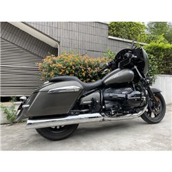BMW R 18 B / TRANSCONTINENTAL / ROCTANE (RH18 RH18R) HC2-1C SLIP ON (RIGHT MUFFLER) - IRONHEAD ROUND CHROME