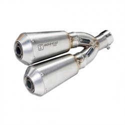 BRIXTON CROSSFIRE 500 X (BX500-A) OVC13 SLIP ON - DUAL RACE XTREM
