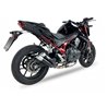 HONDA CB 750 HORNET 23-24 (RH12) L3XB SLIP ON - DUAL HYPERLOW BLACK XL