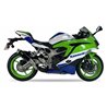 KAWASAKI NINJA ZX-4 R / RR 23-24 (ZX400P) RC3B SLIP ON - SPORT XTREM BLACK