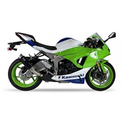 KAWASAKI ZX-6 R NINJA 2024 (ZX636J) RC3B SLIP ON - SPORT XTREM BLACK