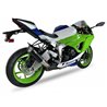 KAWASAKI ZX-6 R NINJA 2024 (ZX636J) RC3B SLIP ON - SPORT XTREM BLACK