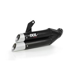 KTM RC 390 15-16 (KTM IS RC) L3XB SLIP ON - DUAL HYPERLOW BLACK XL