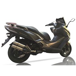 KYMCO XCITING 400 (D6) L5X SLIP ON - DUAL HYPERLOW XXL