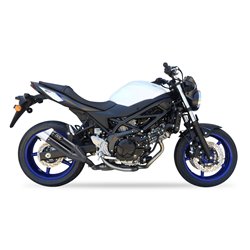 SUZUKI SV 650 S 16-23 (WCX0) L3XB SLIP ON - DUAL HYPERLOW BLACK XL