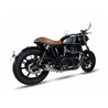 TRIUMPH SPEED TWIN 1200 21-23 (DD04) OVC11SS SLIP ON (RIGHT MUFFLER) - IRONHEAD CONICAL MATT INOX
