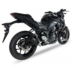 YAMAHA YZF R3 21-23 (RH21) RB SLIP ON - RACE XTREM BLACK