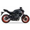 YAMAHA MT-07 21-24 (RM33 RM34) L3XB FULL SYSTEM - DUAL HYPERLOW BLACK XL
