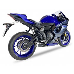 YAMAHA YZF 700 R7 A2 21-24 (RM40) (35 KW) L3XB FULL SYSTEM - DUAL HYPERLOW BLACK XL