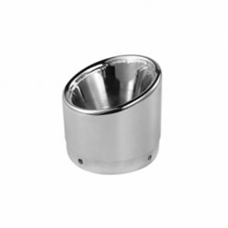 ACCESORIES IRONHEAD END CAPS CAP SLASHED END CAP (CHROME)
