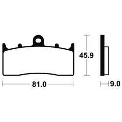 BMW R 1100 S ABS (0422) 1998 - 2006 PASTILLAS FRENO DELANTERAS SINTERIZADAS