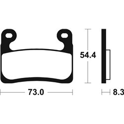 BMW R 1250 GS ABS (0J91) 2019 - 2023 PASTILLAS FRENO DELANTERAS SINTERIZADAS