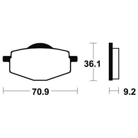 GILERA RC 600 TOP RALLY 1990 - 1993 PASTILLAS FRENO DELANTERAS ORGÁNICAS