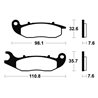 HONDA CRF 300 L 2021 - 2024 PASTILLAS FRENO DELANTERAS SINTERIZADAS