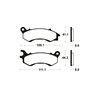 HONDA NSC 50 VISION 2WH (AF72) 2013 - 2013 PASTILLAS FRENO DELANTERAS SINTERIZADAS