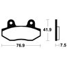ITALJET GRIFON 650 2006 - 2016 PASTILLAS FRENO TRASERAS SINTERIZADAS