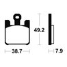 KAWASAKI NINJA ZX-6 R (ZX636B) 2003 - 2004 PASTILLAS FRENO DELANTERAS SINTERIZADAS