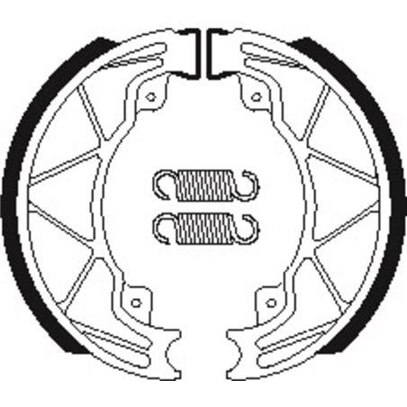 Pastillas freno Traseras PIAGGIO HEXAGON 125 2T LX (M050) 1998 - 2000