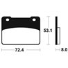 SYM MAXSYM 400 2006 - 2024 PASTILLAS FRENO DELANTERAS SINTERIZADAS