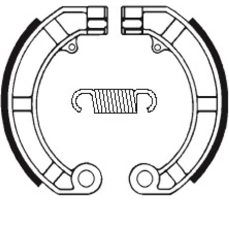 Pastillas freno Delanteras VESPA VESPA SS 1965 - 1975