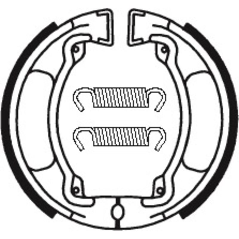 Pastillas freno Delanteras YAMAHA TY 50 1976 - 1978 Pastillas freno Delanteras YAMAHA TY 50 1976 - 1978