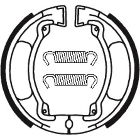 Pastillas freno Delanteras YAMAHA TY 50 1976 - 1978