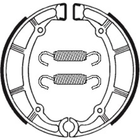 Pastillas freno Traseras YAMAHA XJ 650 MAXIM L 1981 - 1983