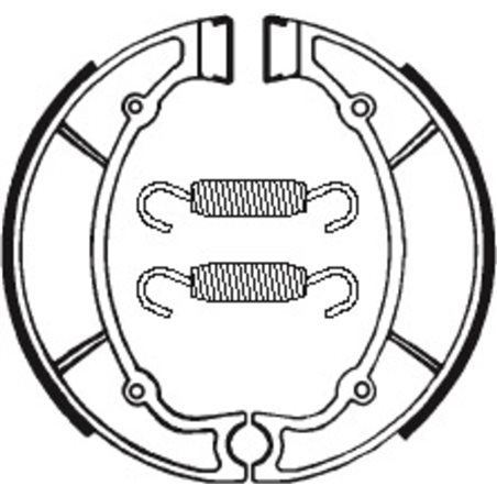 Pastillas freno Traseras YAMAHA XV 500 VIRAGO (26R) 1983 - 1991