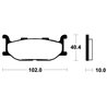 YAMAHA XV 950 R ABS (VN03) 2014 - 2016 PASTILLAS FRENO DELANTERAS SINTERIZADAS