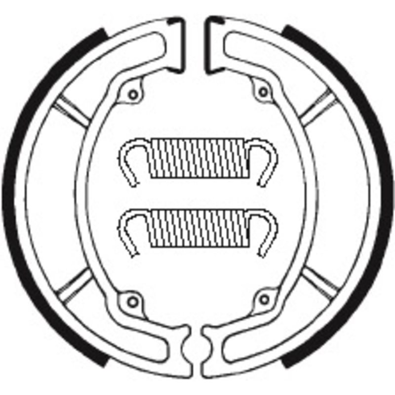 Pastillas freno Traseras YAMAHA YFM 80 BADGER 2WD 1988 - 2002 Pastillas freno Traseras YAMAHA YFM 80 BADGER 2WD 1988 - 2002